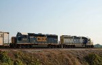 CSX 6126 & 4430 lead train F735 northbound